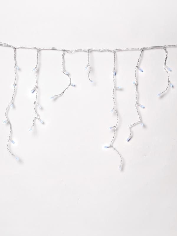 Гирлянда "Бахрома" OIC080B-C-E-31V 80 син. светодиодов 2х0.5м 20 нитей 16/48/40/24см с контроллером соединяемая до 10шт уличная SHLights 4690601049797