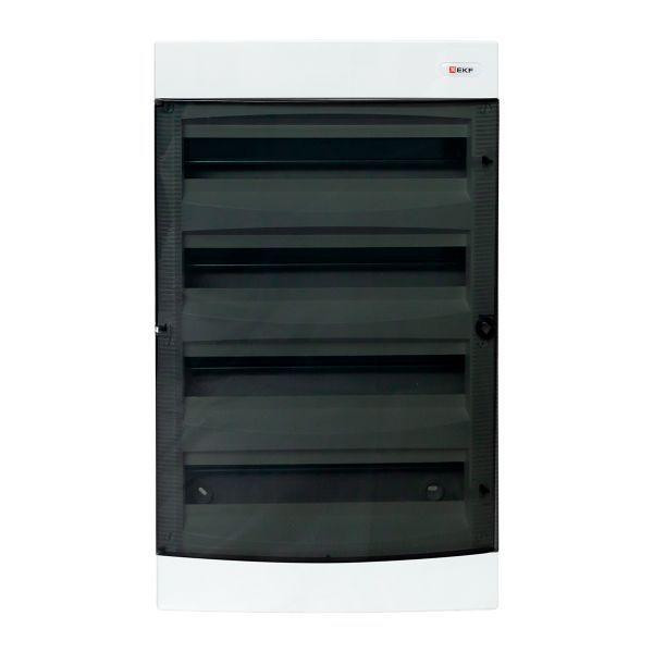 Щит распределительный навесной Unix 4x18мод. IP41 прозр. дверь PROxima EKF ux-4x18-n