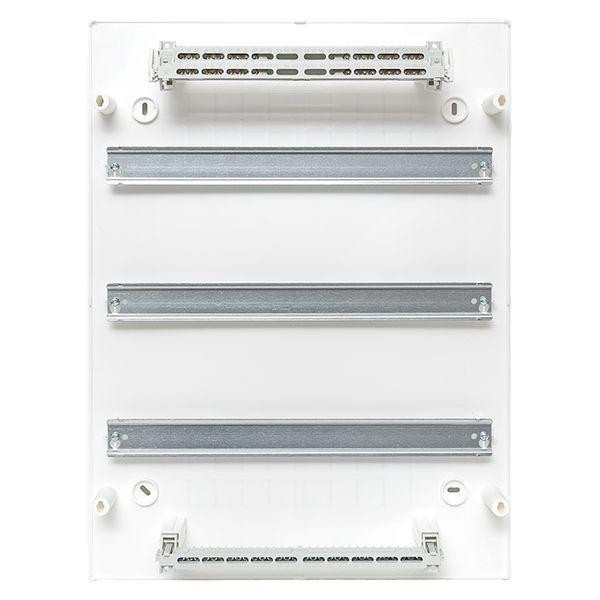 Щит распределительный навесной Unix 3х18мод. IP41 бел. дверь PROxima EKF ux-3x18-nw