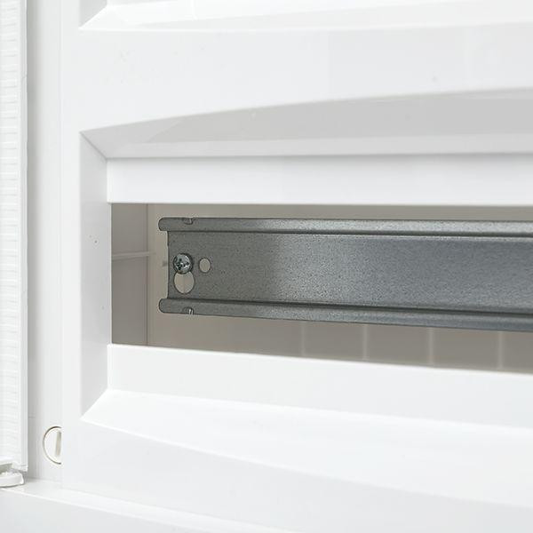 Щит распределительный навесной Unix 3х18мод. IP41 бел. дверь PROxima EKF ux-3x18-nw