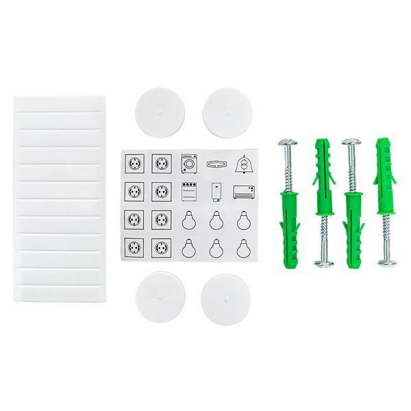 Щит распределительный навесной Unix 3х18мод. IP41 бел. дверь PROxima EKF ux-3x18-nw