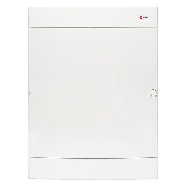 Щит распределительный навесной Unix 3х18мод. IP41 бел. дверь PROxima EKF ux-3x18-nw