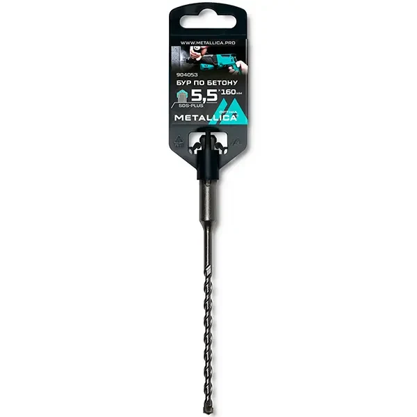 Бур 5,5 х 160/100мм METALLICA Optima 904053 купить цена ТД АЛЬФА