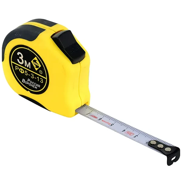Рулетка 3м ВЕЛЮР с 2-мя фиксаторами 10101 ЭНКОР купить ТД АЛЬФА