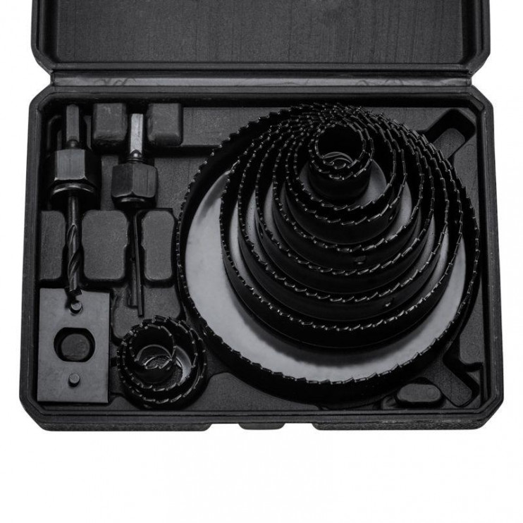 Набор кольцевых пил по дереву 19-127мм 16 предметов Kranz KR-92-0253