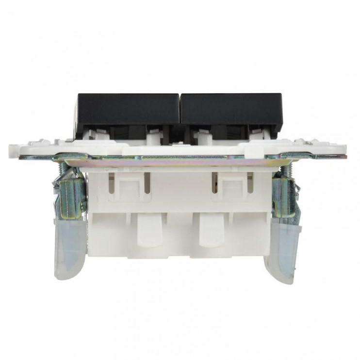 Выключатель проходной 2-кл. SKANDY 10А SK-V05Bl черн. IEK SK-V22-0-10-K02