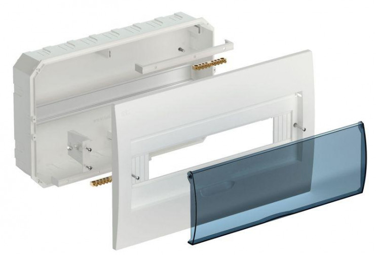 Корпус встраиваемый ЩРВ-П-18 Krepta 3 IP41 пластик. бел. IEK MKP12-V-18-40-10