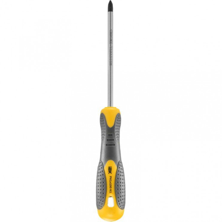 Отвертка крестовая Ph1х100мм K1 ARMA2L 3 IEK A2L3-SC10-K1-PH-10-100