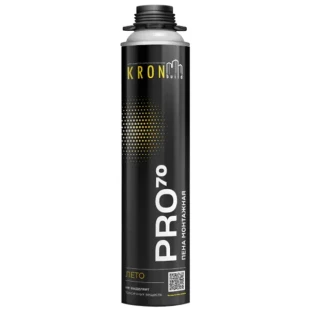Пена монтажная PRO 70 ЛЕТО KRONBUILD