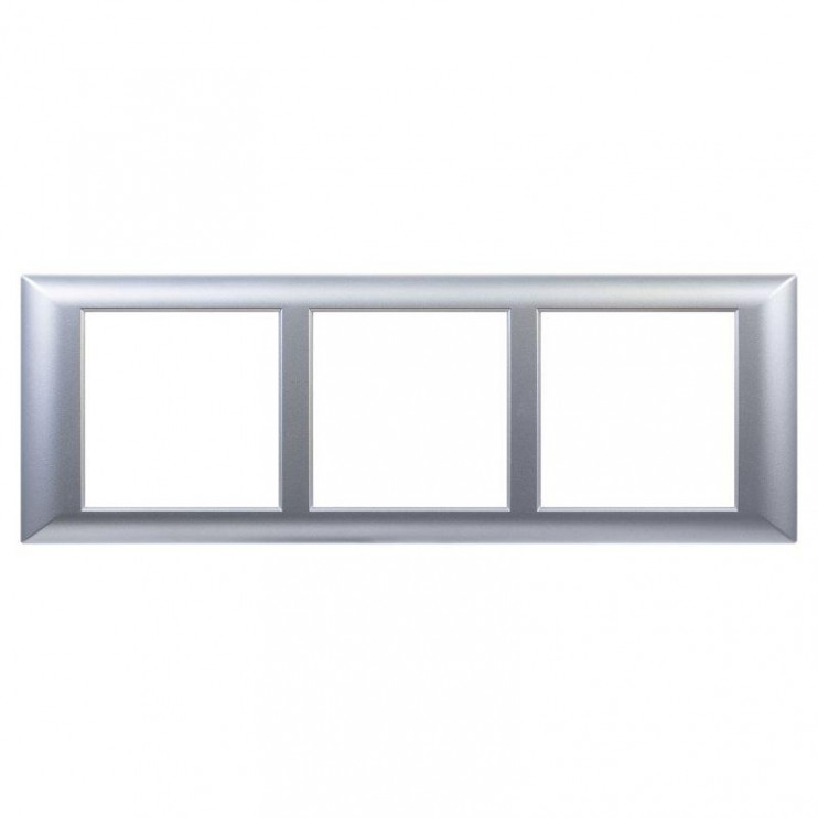 Рамка-суппорт 6мод. Avanti для "In-liner Front" серебр. металлик DKC 4404916