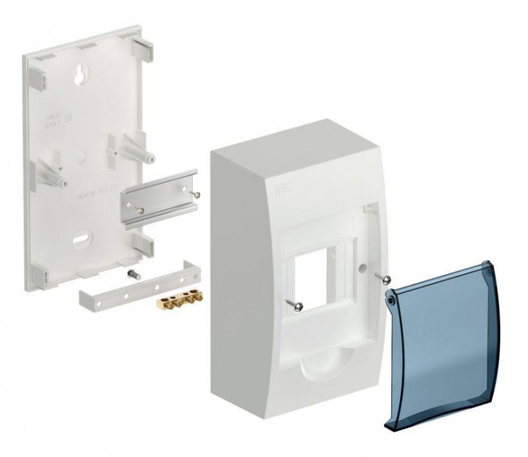 Корпус навесной ЩРН-П-4 Krepta 3 IP41 пластик. бел. IEK MKP12-N-04-40-20