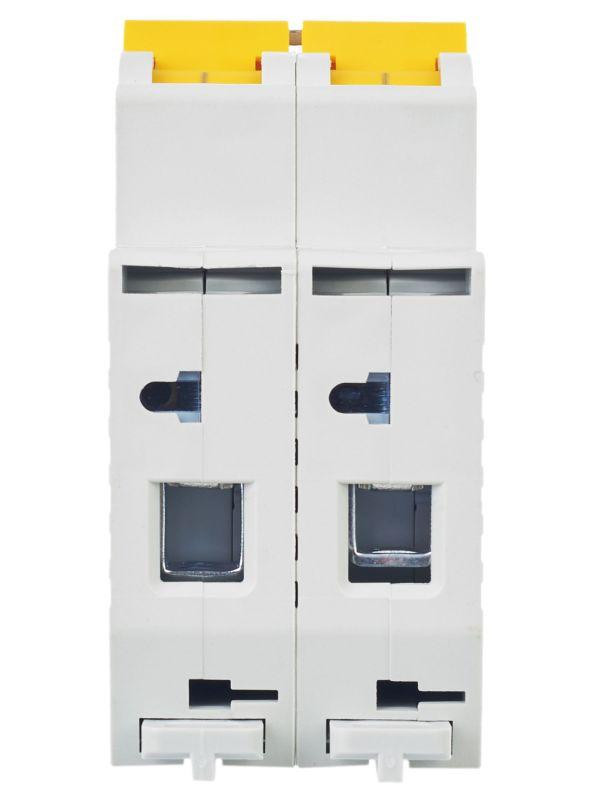 Выключатель автоматический модульный 2п D 16А 4.5кА ВА47-29 KARAT IEK MVA20-2-016-D