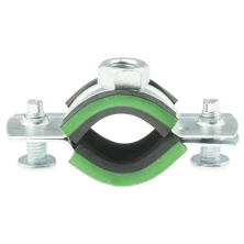 Хомут трубный 20-24мм 1/2″ M8 с уплотнением MAYER