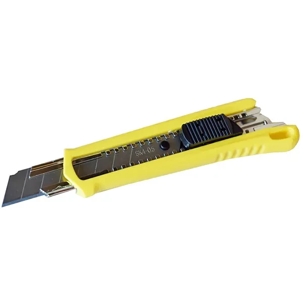 Нож строительный 18мм пластиковый корпус ЭНКОР 9668