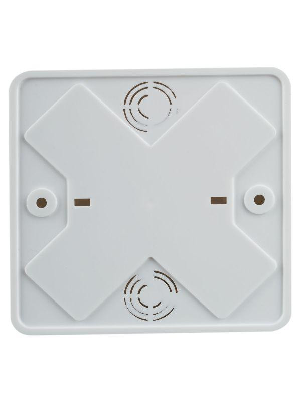 Коробка распаячная ОП 100х100х44 IP20 KM41222 (6 клем. 6кв.мм) бел. IEK UKO10-100-100-044-K01