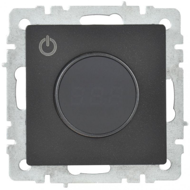 Термостат электронный с индик. BRITE СП IP20 ТС10-1-БрЧ механизм черн. IEK BR-RT11-K02