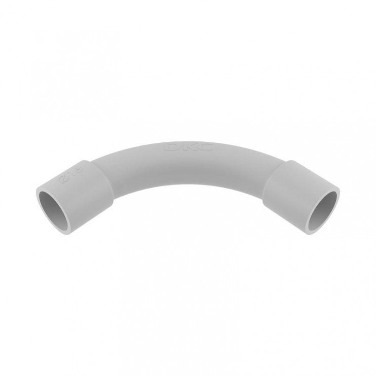 Поворот на 90град. для жестких труб d16 IP40 DKC 50416