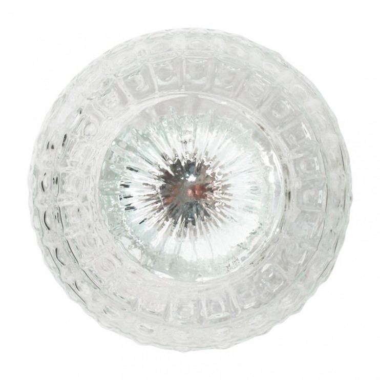 Светильник НББ 64-60-080 "Гранат" d150 1х60Вт E27 IP20 прозр./корпус наклонный бел. Элетех 1005100179