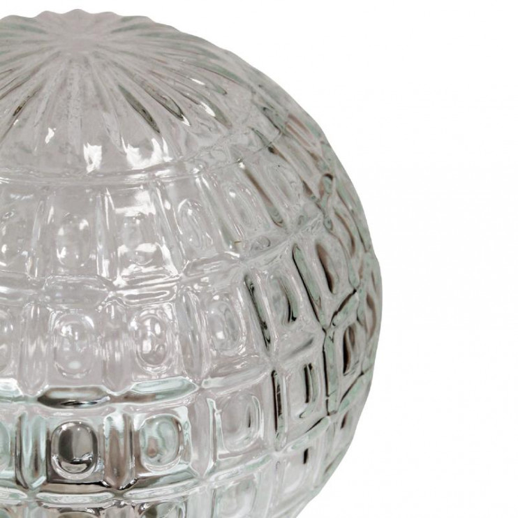 Светильник НББ 64-60-080 "Гранат" d150 1х60Вт E27 IP20 прозр./корпус наклонный бел. Элетех 1005100179