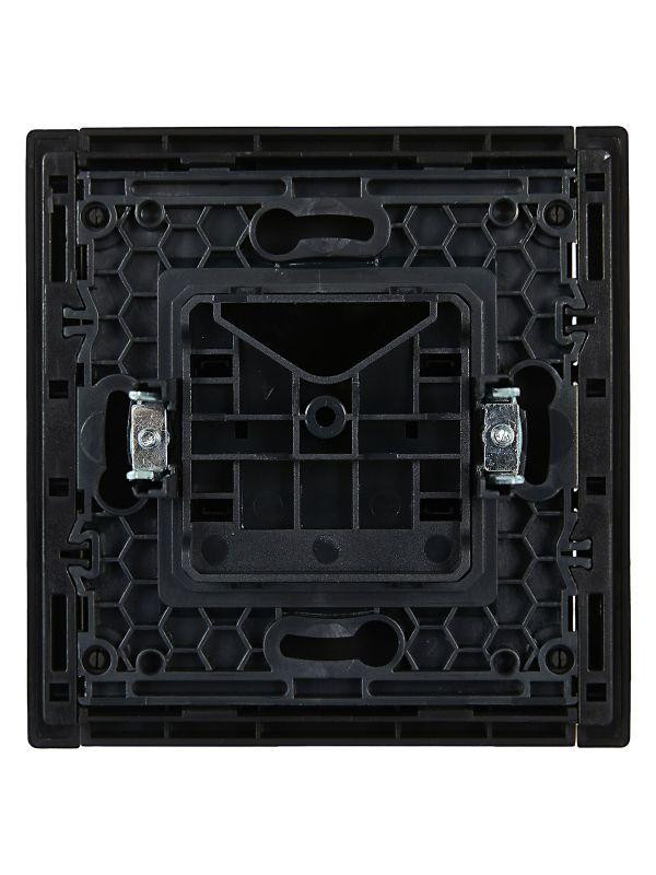 Вывод кабеля FORTE&PIANO FP142 черн. IEK FP-VK10-0-K02