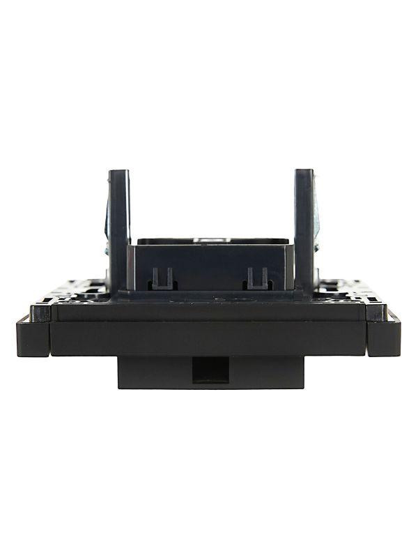 Вывод кабеля FORTE&PIANO FP142 черн. IEK FP-VK10-0-K02