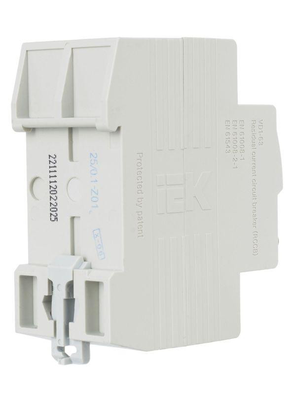 Выключатель дифференциального тока (УЗО) 2п 25А 100мА тип AC ВД1-63 KARAT IEK MDV10-2-025-100