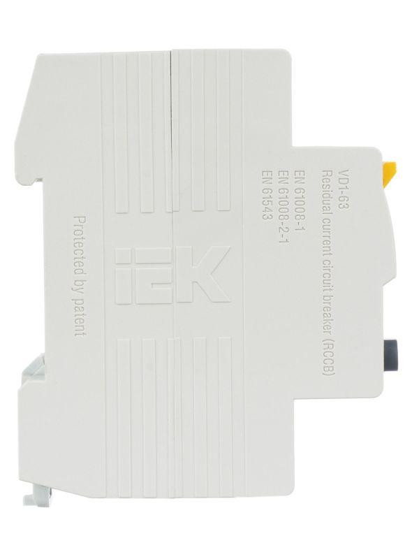 Выключатель дифференциального тока (УЗО) 2п 25А 100мА тип AC ВД1-63 KARAT IEK MDV10-2-025-100