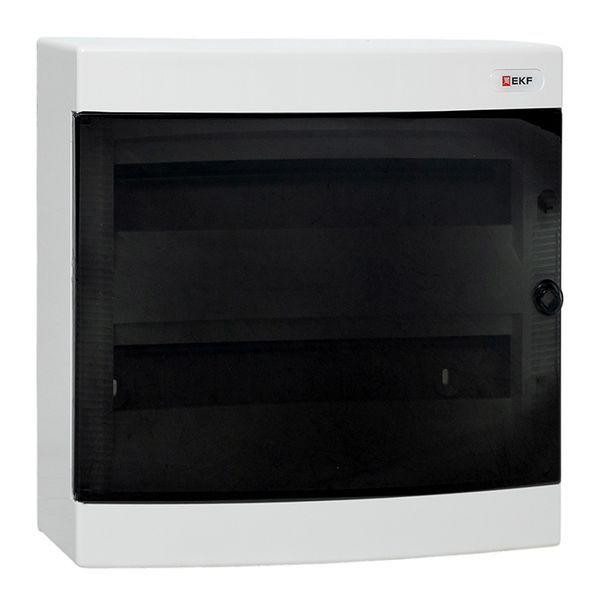 Щит распределительный навесной Unix 2х18мод. IP41 прозр. дверь PROxima EKF ux-2x18-n