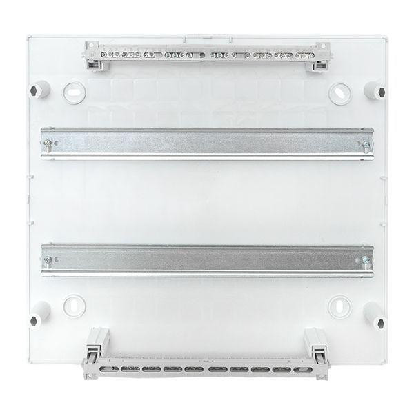 Щит распределительный навесной Unix 2х18мод. IP41 прозр. дверь PROxima EKF ux-2x18-n