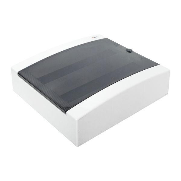 Щит распределительный навесной Unix 2х18мод. IP41 прозр. дверь PROxima EKF ux-2x18-n