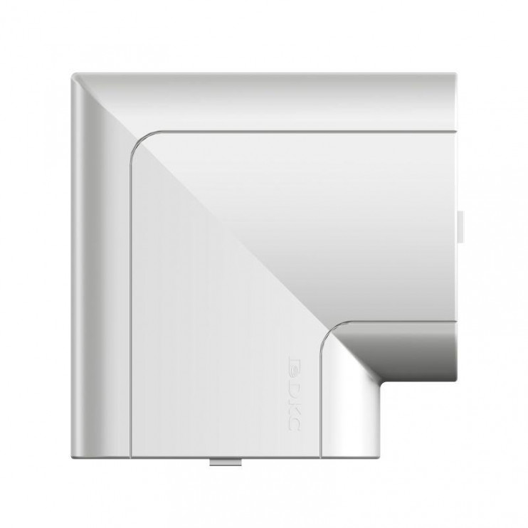 Угол для кабель-канала плоский изменяемый 90х50 с разделит. сер. метал. DKC 09503G