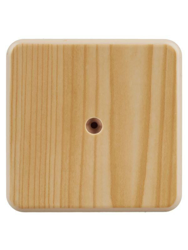 Коробка распаячная ОП 75х75х20 IP20 КМ41212-04 (6 клем. 6кв.мм) сосна IEK UKO10-075-075-020-K34