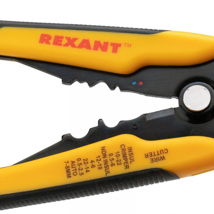 Инструмент для зачистки кабеля 0.2-6.0 и обжима наконечников HT-766 (TL-766) REXANT 12-4005