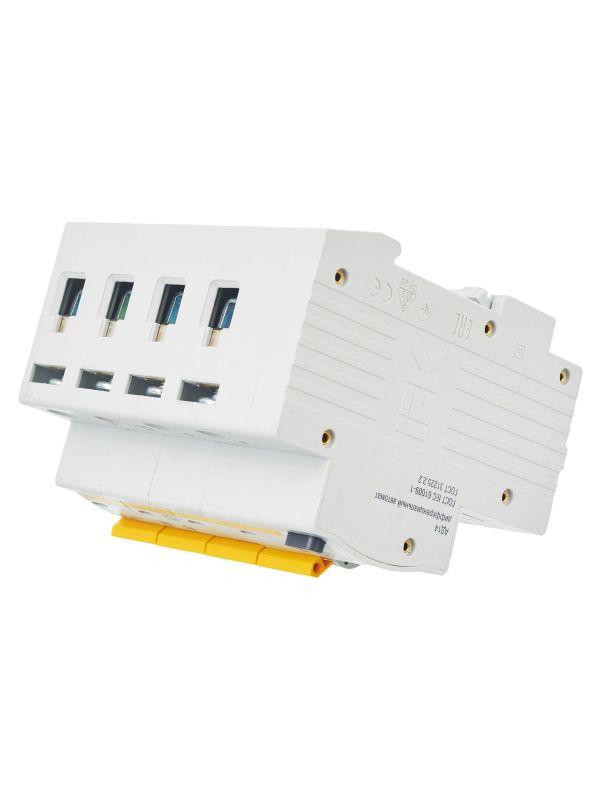 Выключатель автоматический дифференциального тока 4п C 40А 30мА тип AC 4.5кА АД-14 KARAT IEK MAD10-4-040-C-030