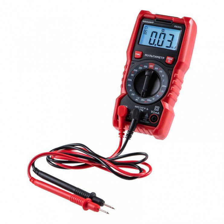 Мультиметр портативный R830L Rexant 13-3106