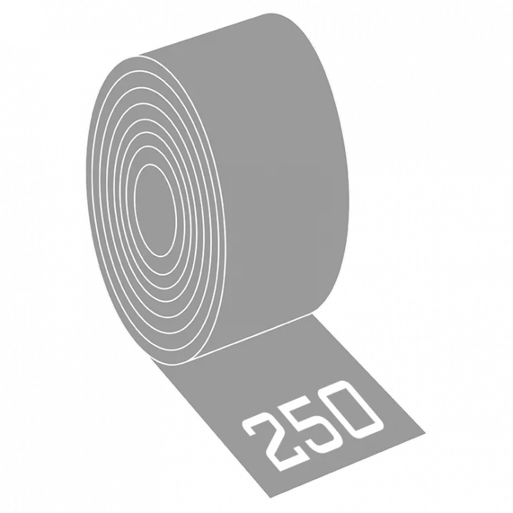 Штрипс 250х0.55мм RAL 7004