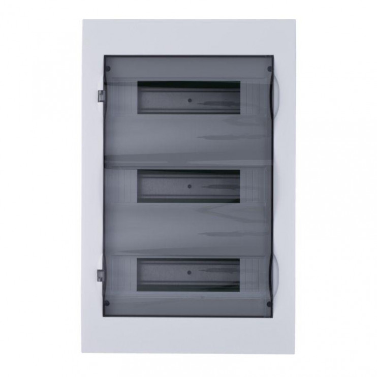 Бокс навесной ОП City9 Box 3 ряда 36мод. с прозр. дверцей SE EZ9E312S2SRU