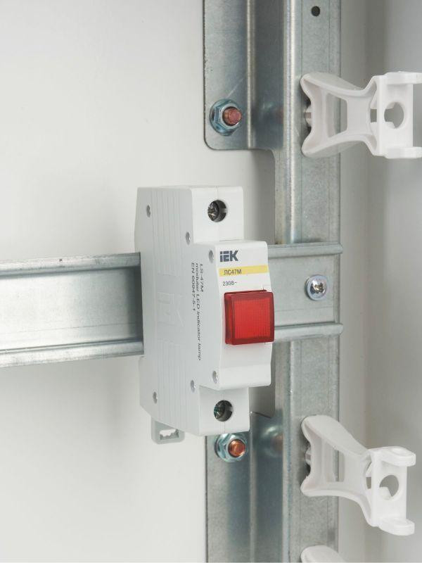 Лампа сигнальная ЛС-47М красн. KARAT IEK MLS20-230-K04