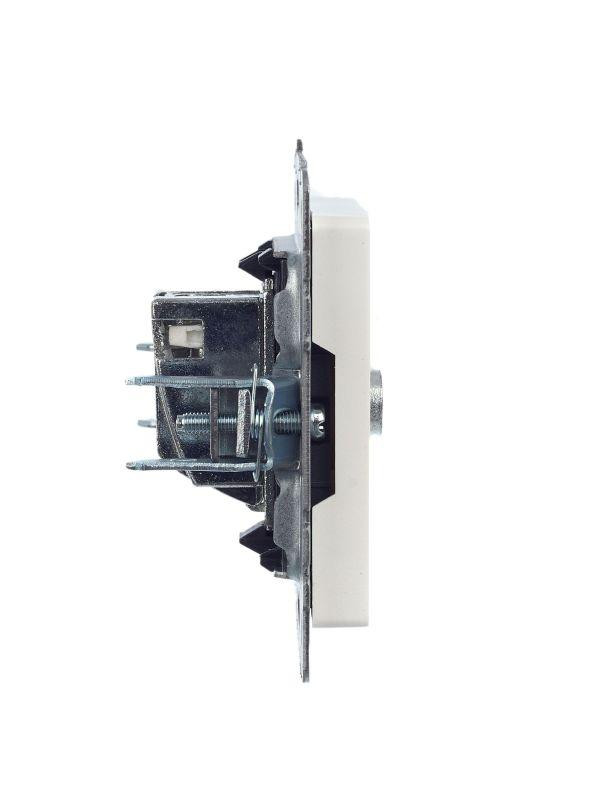 Розетка телевизионная оконечная TV СП Brite РТВ11-0-БрЖ механизм жемчуж. IEK BR-A10-O-K36