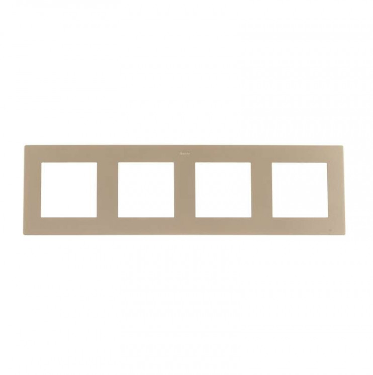 Рамка 4-м Simon24 шампань 2400640-034