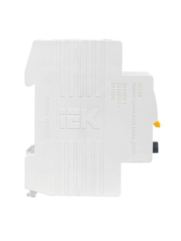 Выключатель дифференциального тока (УЗО) 4п 40А 100мА тип AC ВД1-63 KARAT IEK MDV10-4-040-100