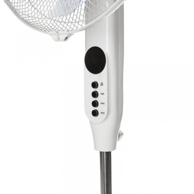 Вентилятор напольный 50Вт 7 лопастей д/у управление бел. DUX 60-0221