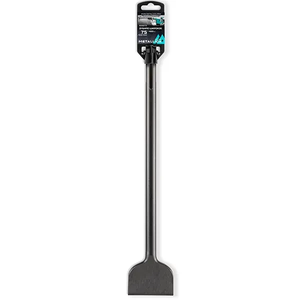 Зубило SDS MAX 75x400/260 мм плиточное широкое Optima METALLICA