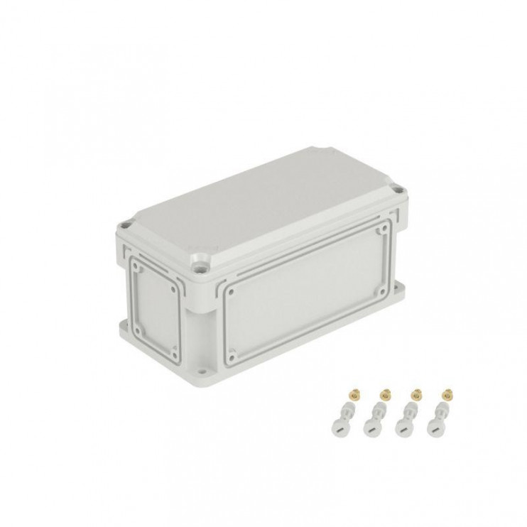 Корпус 300х150х146мм IP67 с непрозр. крышкой 21мм с фланцами пластик. DKC 531210