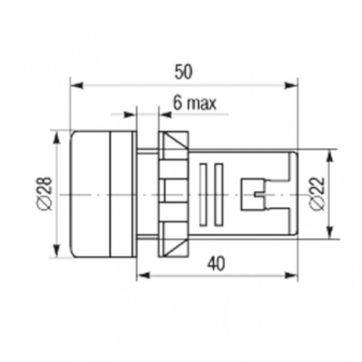 Матрица светодиодная AD22-230 В зел. Rexant 36-4741