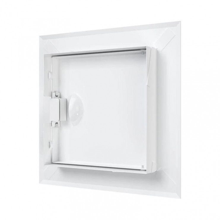 Люк-дверца ревизионная 360х560мм фланец 300х500мм с ручкой сталь покрытие - полимер EVECS ЛТ3050Мп