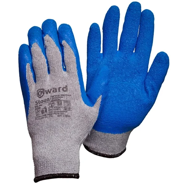 Перчатки GWARD Stoun хб с текстурированным латексом 9 (L)
