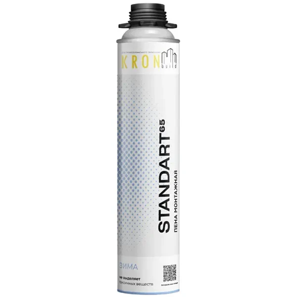Пена монтажная  KRONBUILD STANDART 65 ЗИМА купить ТД АЛЬФА