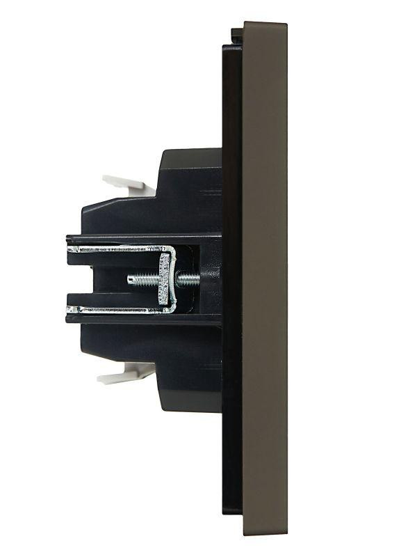 Выключатель проходной 1-кл. СП FORTE&PIANO 10А FP303 сер. IEK FP-V12-0-10-1-K03