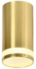 Светильник 4005 накладной потолочный под лампу GU10 золото IEK LT-UPB0-4005-GU10-1-K22